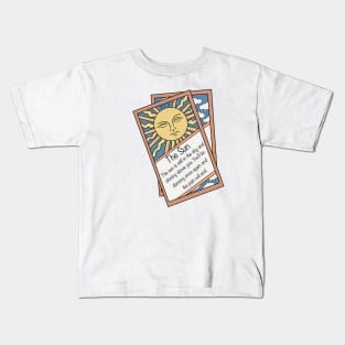 The sun tarot cards Kids T-Shirt